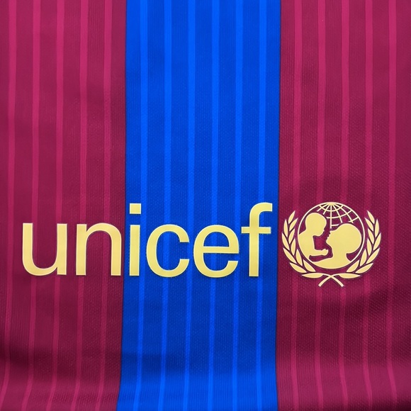 Mens FC Barcelona 2016 Authentic Dri-Fit Jersey | Size: Small, Color: Blue/Red - Picture 8 of 12